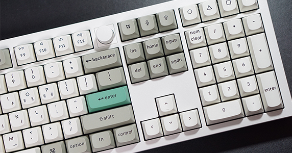 저소음 무선 기계식 키보드 키크론 Q6 MAX 키저화 KPRO 화이트 무소음 키보드스위치 후기